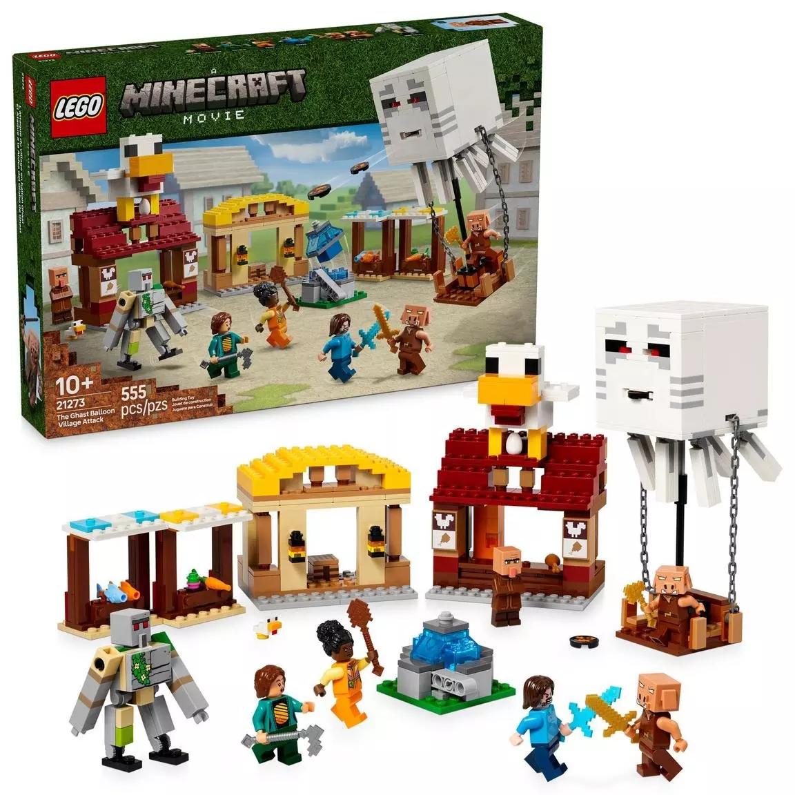 LEGO Minecraft The Baby Pig House Building Playset 21268